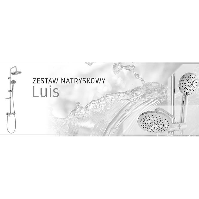 Tuš set Luis Rea P7007 krom
