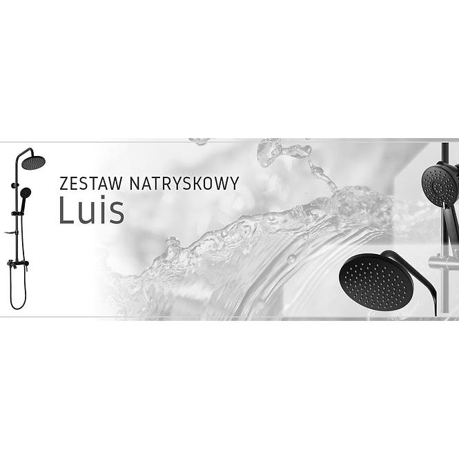Tuš set Luis Rea P7005 crni