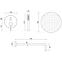 Ugradbeni tuš set Lungo Rea P8007 krom,4