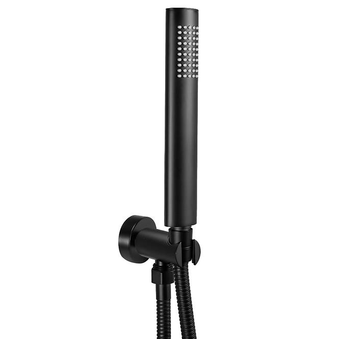 Ugradbeni tuš set Oval Rea P8467 crni