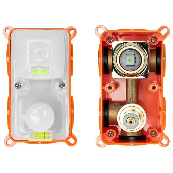 Ugradbeni tuš set Oval Rea P8467 crni
