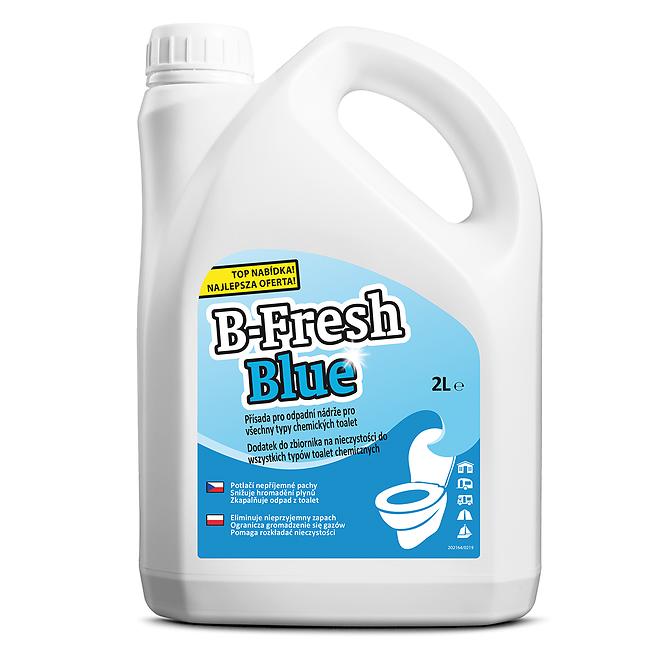 Sanitarna tekućina za kemijski WC B-fresh 2 l plava