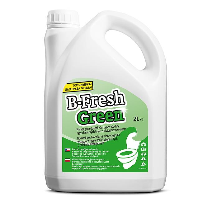 Sanitarna tekućina za kemijski WC B-fresh 2 l zelena