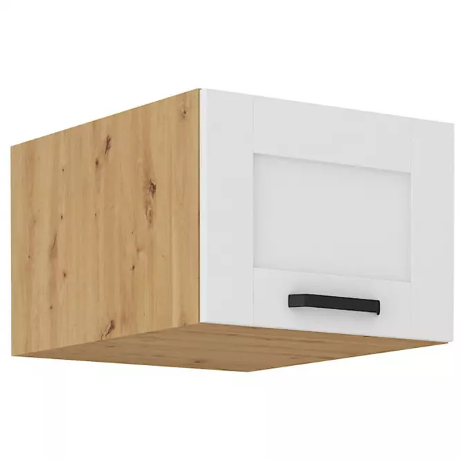 Kuhinjski ormarić Luna bijeli mat/artisan 50 Nagu-36 1F