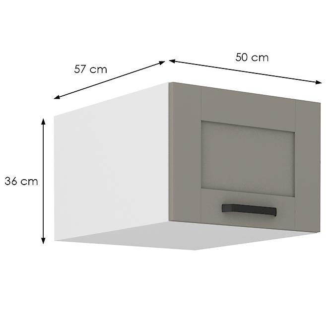 Kuhinjski ormarić Luna claygrey/bijeli 50 Nagu-36 1F