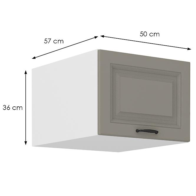 Kuhinjski ormarić Stilo claygrey/bijeli 50 Nagu-36 1F