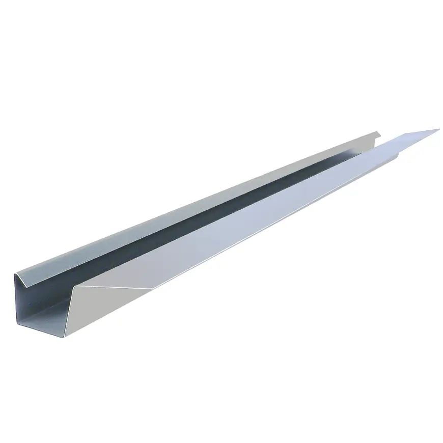 Kvadratni oluk za terasu smart/ pocinčani (rs.145mm) d=2m