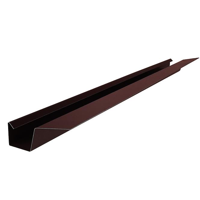 Kvadratni oluk za terasu smart/ 8017(rs.145mm) d=2m  