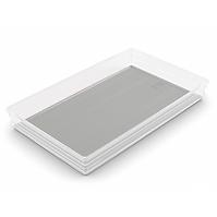 Organizator za ladicu 9 sistemo prozirni/sivi 244695