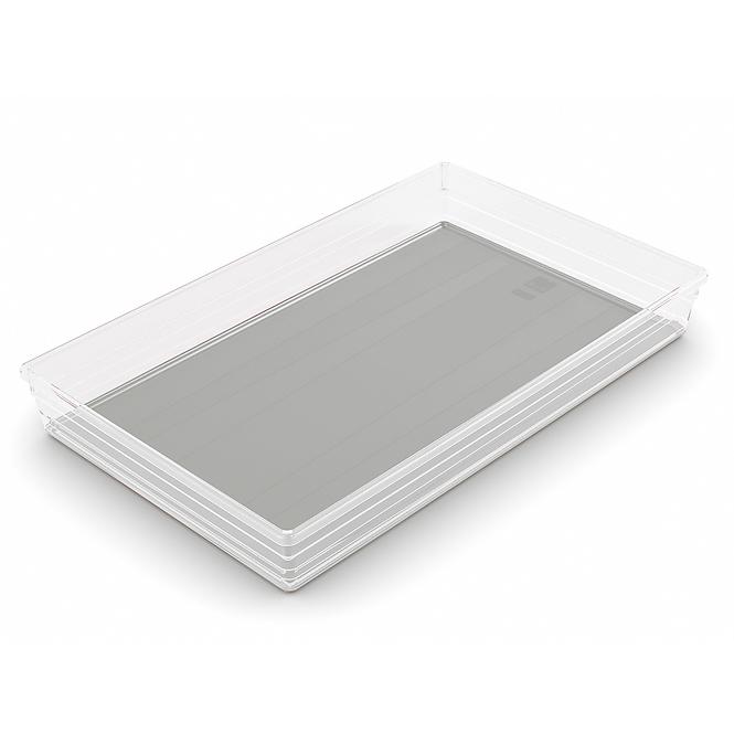 Organizator za ladicu 9 sistemo prozirni/sivi 244695