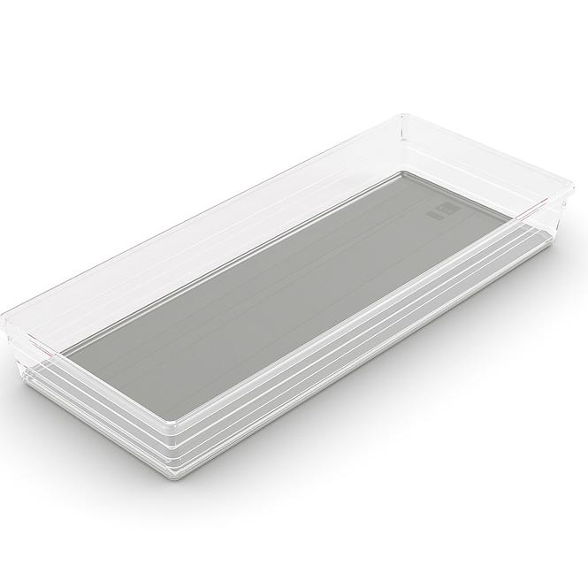 Organizator za ladicu 8 sistemo prozirni/sivi 244694