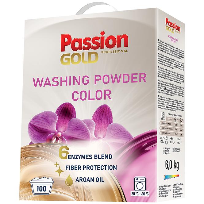 Passion Gold prašak za pranje rublja 6 kg color