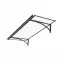 Nadstrešnica style/160x54cm/antracit,3