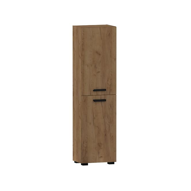 Visoki kupaonski ormarić Plain 40 hrast craft