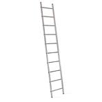 Aluminijske ljestve jednodjelne 11 gazišta 150kg