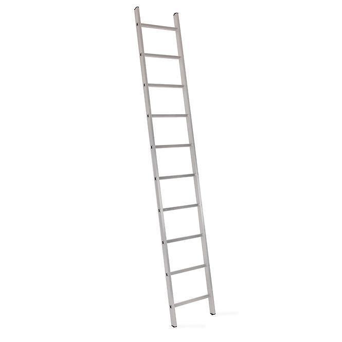 Aluminijske ljestve jednodjelne 11 gazišta 150kg