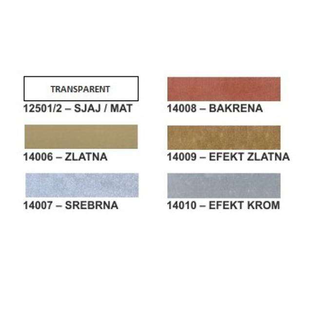 Sprej Satacolor transparentna mat 400ml