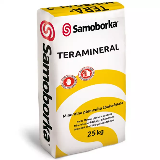 Mineralna žbuka fine teksture Teramineral 2 4331 25 kg
