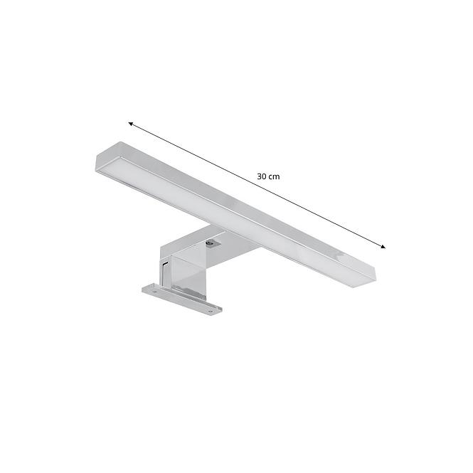 ZIDNA SVJETILJKA KUPAONSKA LED 30 CM KROM