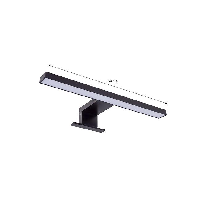ZIDNA SVJETILJKA KUPAONSKA LED 30 CM CRNA