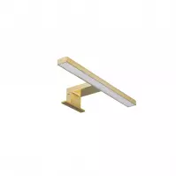 ZIDNA SVJETILJKA KUPAONSKA LED 30 CM ZLATNA