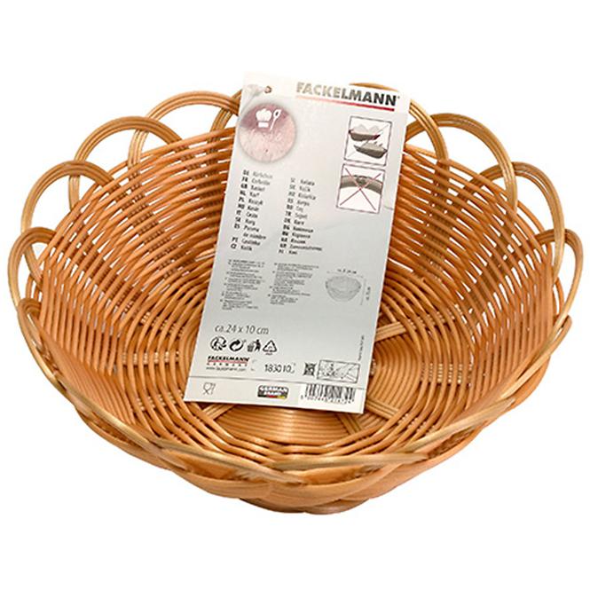 Okrugla plastična košara 521472