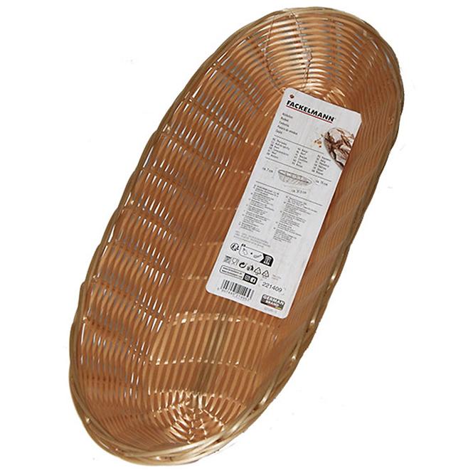 Ovalna plastična košara 521495