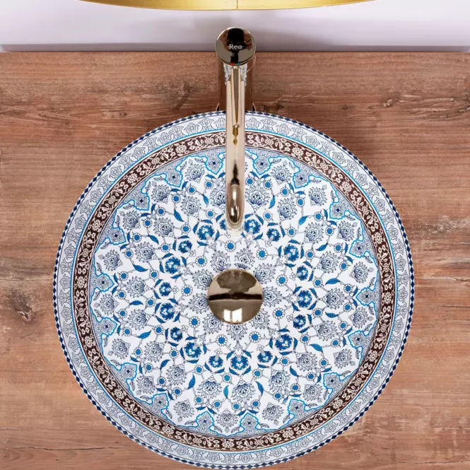 Umivaonik nadpultni Arte Blue