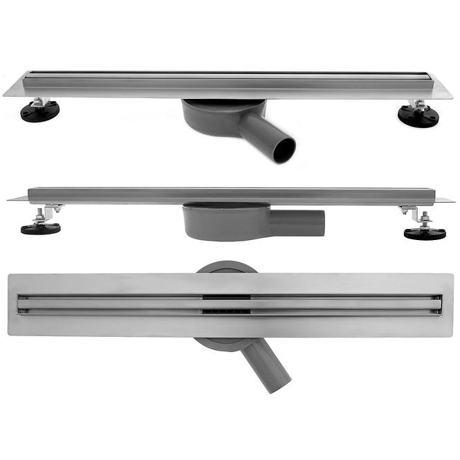 Linearna tuš kanalica Rea G8402 Neo Slim Pro 800 brušeni čelik