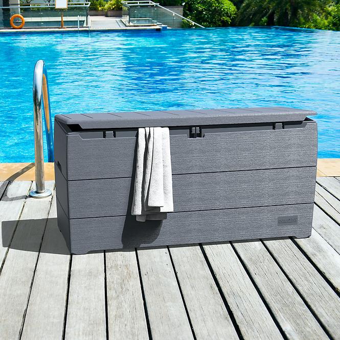 Vrtna kutija DURABOX 270 L sivi