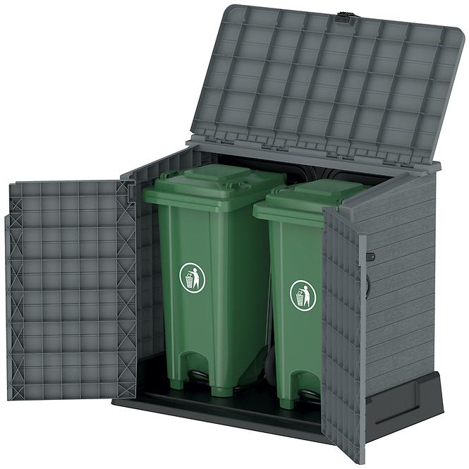 Vrtna kutija DURABOX 850 L siva
