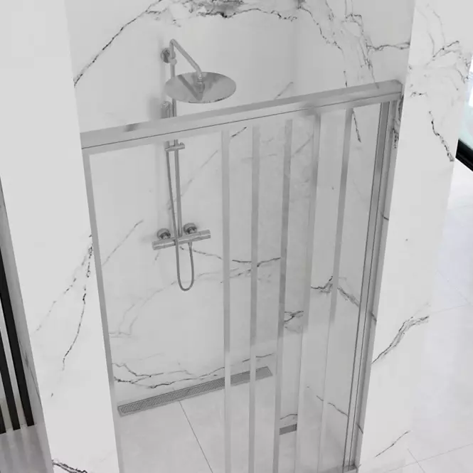 Tuš vrata Alex 100x190 krom Rea K0546