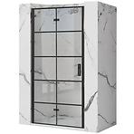 Tuš vrata Molier 80x190 black Rea K8537