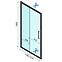 Tuš vrata Rapid Slide 120x195 black Rea K6402,6