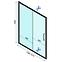 Tuš vrata Rapid Slide 140x195 black Rea K6404,6