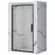 Tuš vrata Rapid Swing 100x195 black Rea K6410