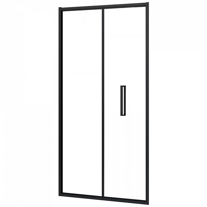 Tuš vrata Rapid Fold 80x195 black Rea K6418