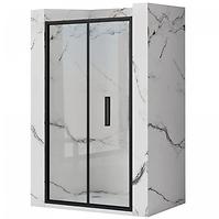 Tuš vrata Rapid Fold 90x195 black Rea K6419