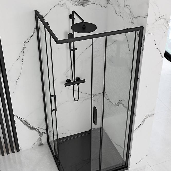 Tuš kabina Punto Rea K4801 90x90x190 black