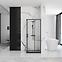 Tuš kabina Punto Rea K4806 100x80x190 black,4