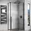 Tuš kabina Diamond Rea K6900 80x80x195 black,5