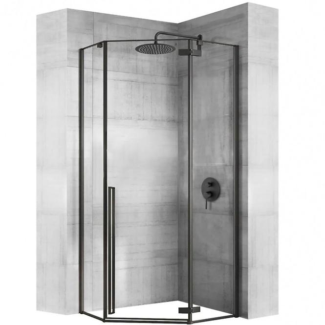 Tuš kabina Diamond Rea K5623 100x100x195 black