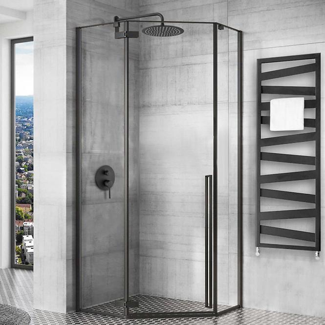 Tuš kabina Diamond Rea K5623 100x100x195 black