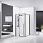 Tuš kabina Fargo Rea K6318 90x90x195 black,6