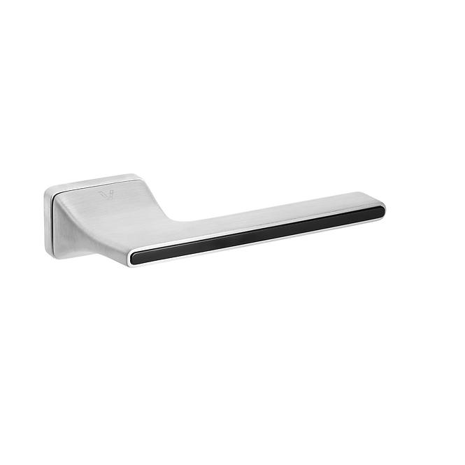 Kvaka LUCA INSERT  R71 brušeni krom/crna