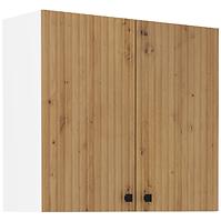 Kuhinjski ormarić Mia hrast artisan/bijeli 80g-72 2f