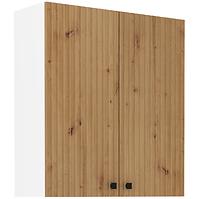 Kuhinjski ormarić Mia hrast artisan/bijeli 80g-90 2f