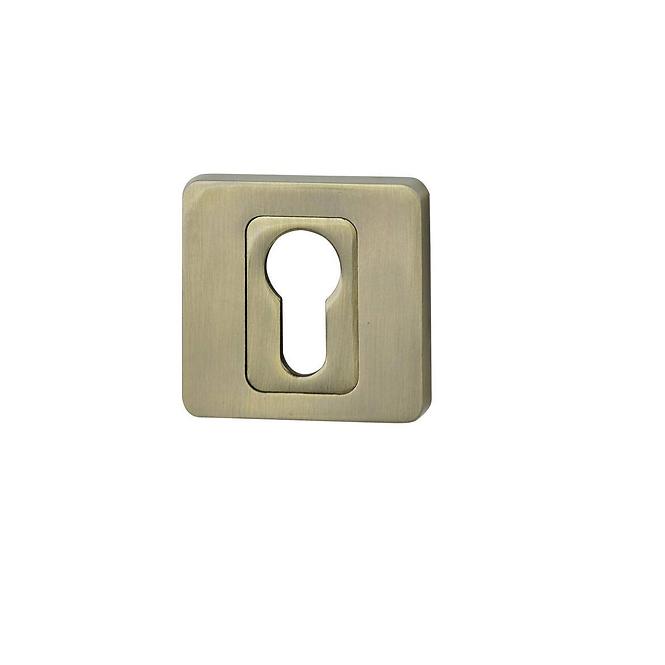 Poklopac kvadrat WB R62 mesing antik