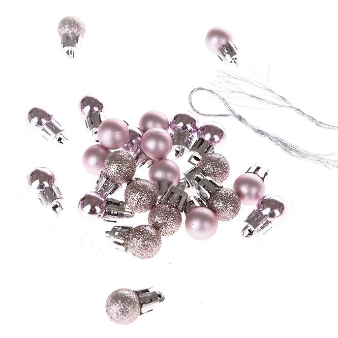 Set mini visećih dekoracija 24/1 plastika. PVC kutija
