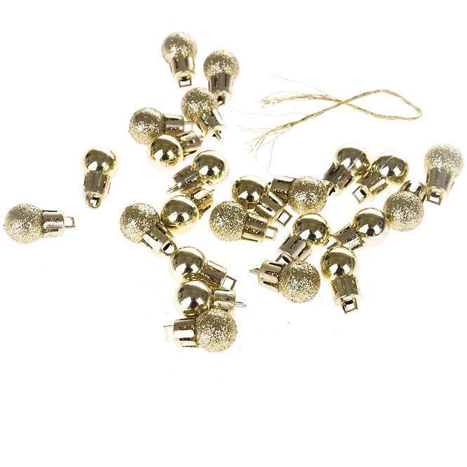 Set mini visećih dekoracija 24/1 plastika. PVC kutija 